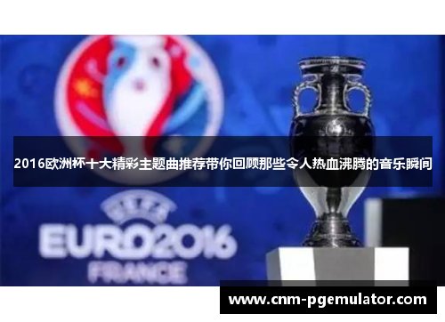 2016欧洲杯十大精彩主题曲推荐带你回顾那些令人热血沸腾的音乐瞬间
