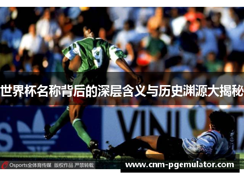 世界杯名称背后的深层含义与历史渊源大揭秘